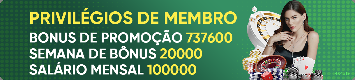 Cashback VIP 484win - reembolso semanal